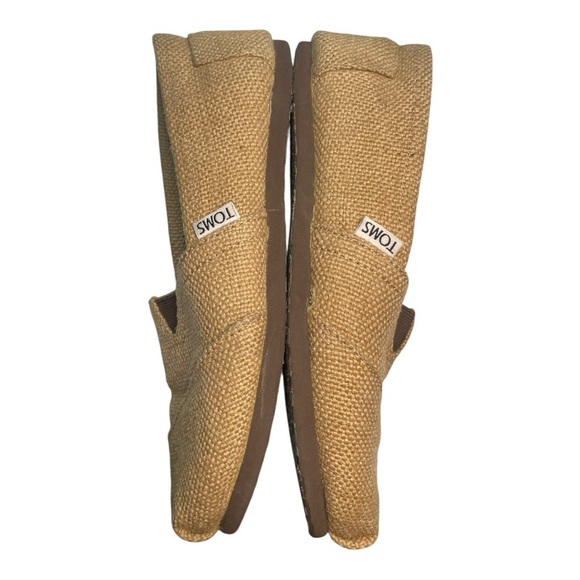 Toms Classic Natural Burlap Women’s Canvas Espadrilles Shoes Size 7 US - Picture 9 of 9